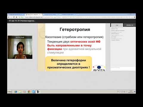 05 05 2014  Очковая коррекция при страбизме гетеротропии  Ринская Н В