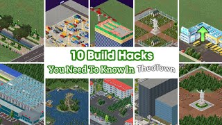 10 Build Hacks You Need To Know in TheoTown (PART 1)