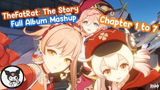 Nightcore - TheFatRat: The Story Full Album Mashup (Lyrics   Indo Sub   Timeline)