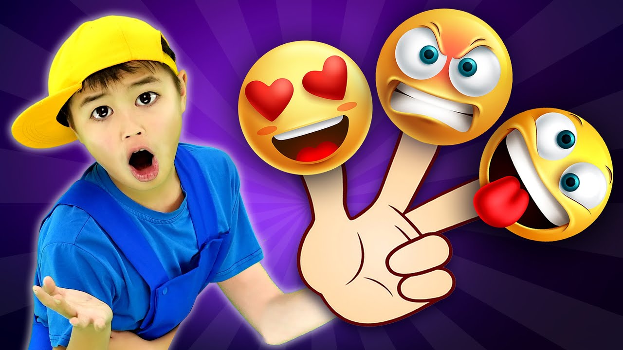 Emoji Finger Family | Finger Family Song - Nursery Rhymes & Kids Songs | Cherry Berry Song