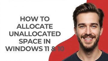 How To Allocate Unallocated Space In Windows 11 & 10 - UPDATED!