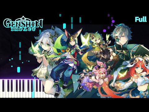 《原神》3.0版本「千朵玫瑰带来的黎明」背景音乐 钢琴版极限还原 - Genshin Impact