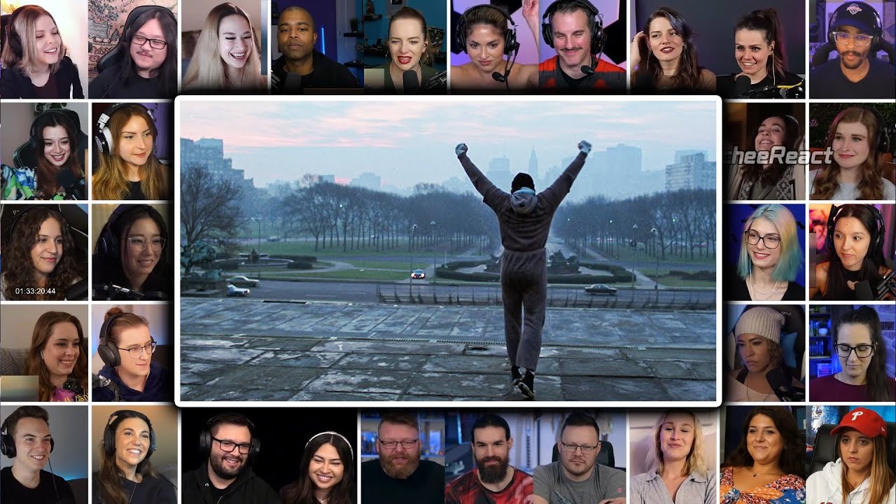 Rocky (1976) Training Montage Reaction Mashup