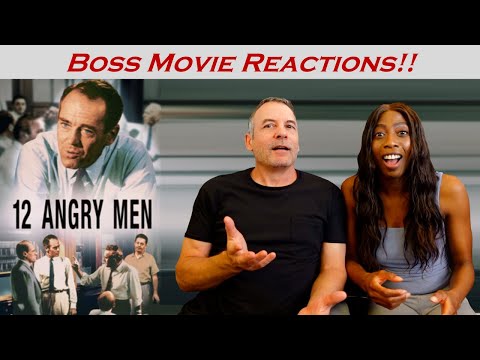 12 ANGRY MEN (1957) - An INTENSE Courtroom Drama | Boss Movie Reactions