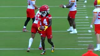 Chiefs receiver Rashee Rice speaks on possible suspension, recovering from serious knee injury in