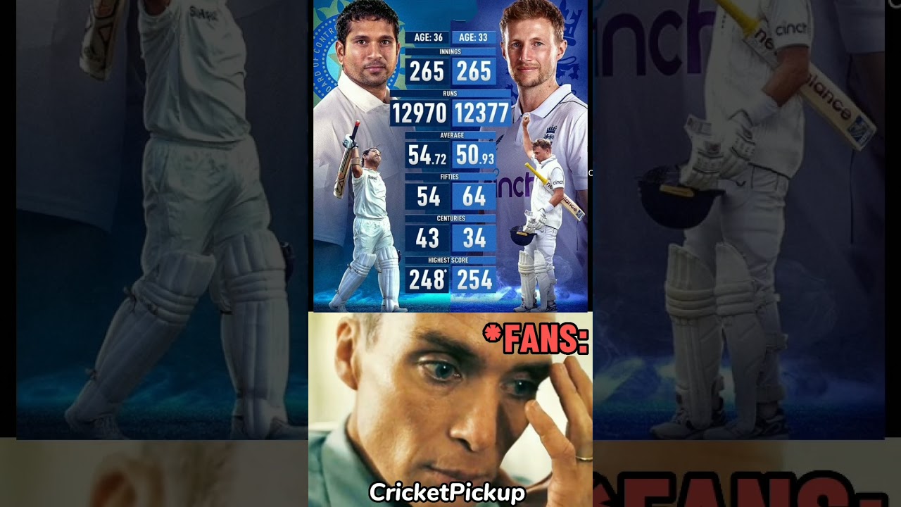 Joe Root VS Sachin Tendulkar 😎😈😈🔥😱😱