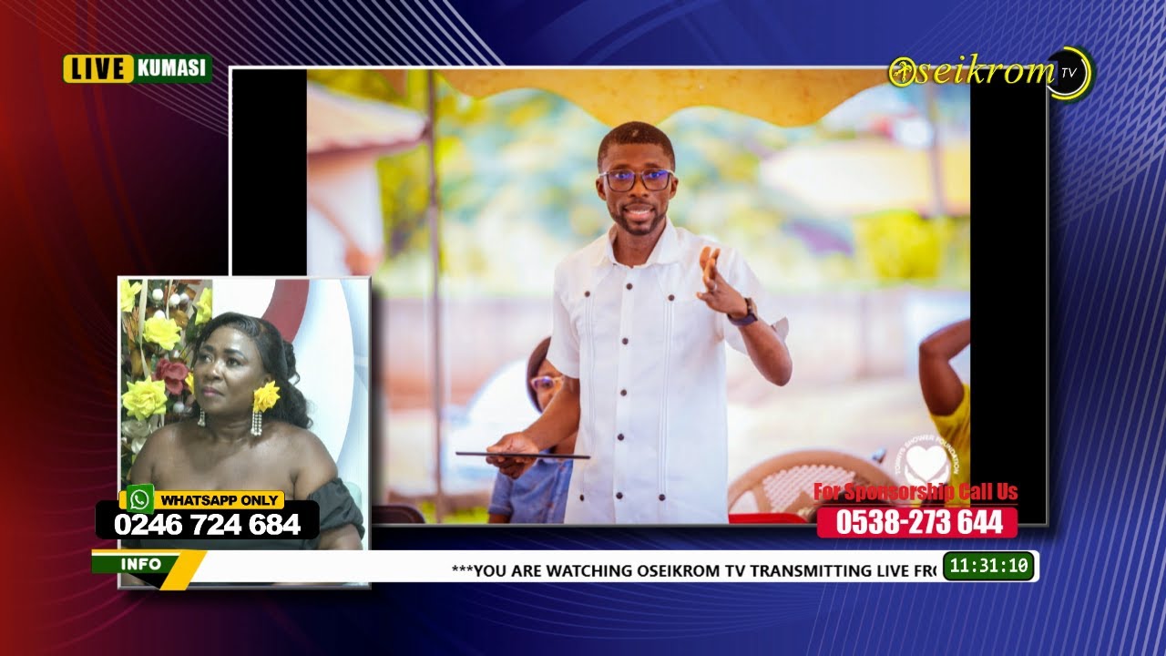 YOU ARE WATCHING GARDEN OF EDEN WITH AWO TUTUWAA ON OSEIKROM TV 14/11/2025!