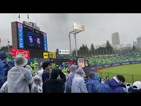 2023.5.14 ドアラもいるよ中日スタメン発表1-9 応援歌　神宮球場