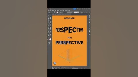 Adobe Ilustrator Tips 2025 - How to Use Perspective Grid Tool #adobeillustrator