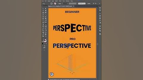 Adobe Ilustrator Tips 2025 - How to Use Perspective Grid Tool #adobeillustrator