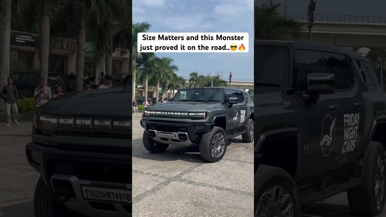 Size Matters and this Monster just proved on the road..🐘🔥#supercars #supercar #suv #shorts #viral