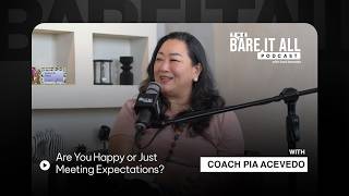 Download lagu Are You Happy or Just Meeting Expectations? | Coach Pia Acevedo