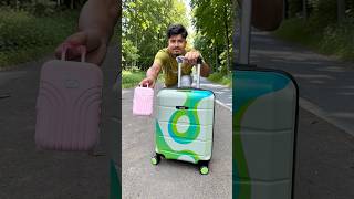 Micro Scopic Suitcase Vs Humongous Suitcase Outdoor Testing 🔥