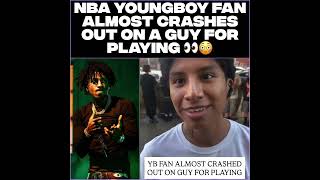 NBA Youngboy fan almost crashes out on a guy for playing 👀😳 #nbayoungboy Profile
