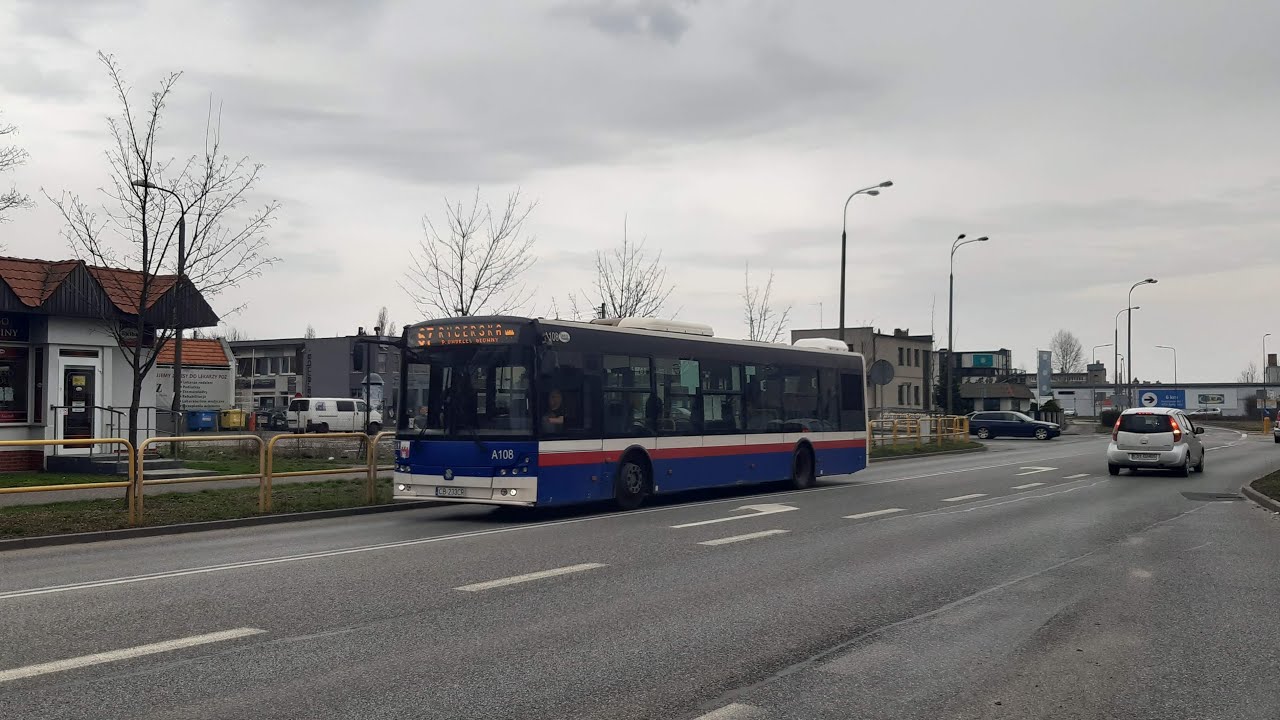 [Irex-Trans o. Bydgoszcz] Solbus SM12 #A108 - linia 67, kierunek Skłodowskiej-Curie/Łęczycka