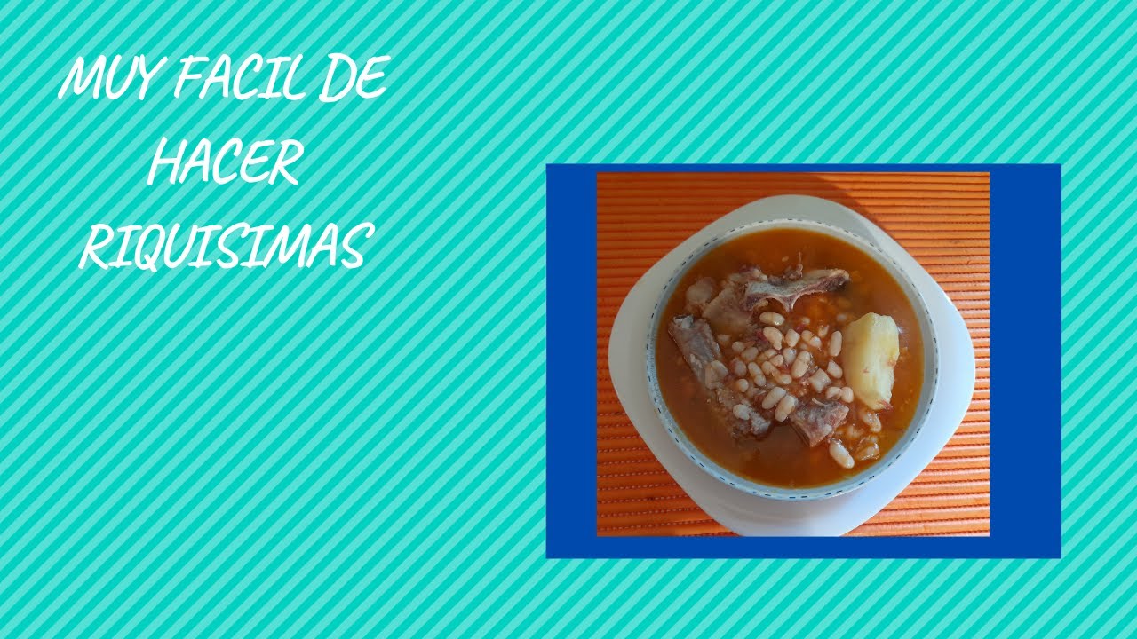 JUDIAS BLANCAS ESTOFADAS CON MANITAS DE CERDO