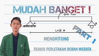 Reaksi Perletakan Beban Merata Mektekisa Struktur Statis Tertentuast Part 1