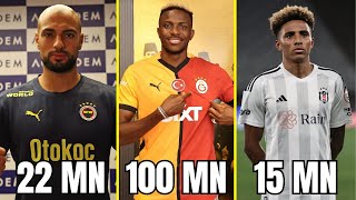 Süper Lig'in En Değerli 33 Futbolcusu