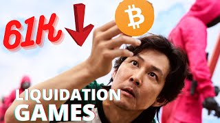 LIQUIDATION GAMES | Bitcoin DUMP to 61K | These Altcoins will UPDATE FIRST