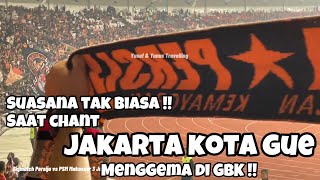 Suasana tak biasa saat chant JAKARTA KOTA GUE pecah di GBK‼️THE JAKMANIA hipnotis semua penonton GBK