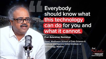 Prof. Balaraman Ravindran on How to use AI in other fields