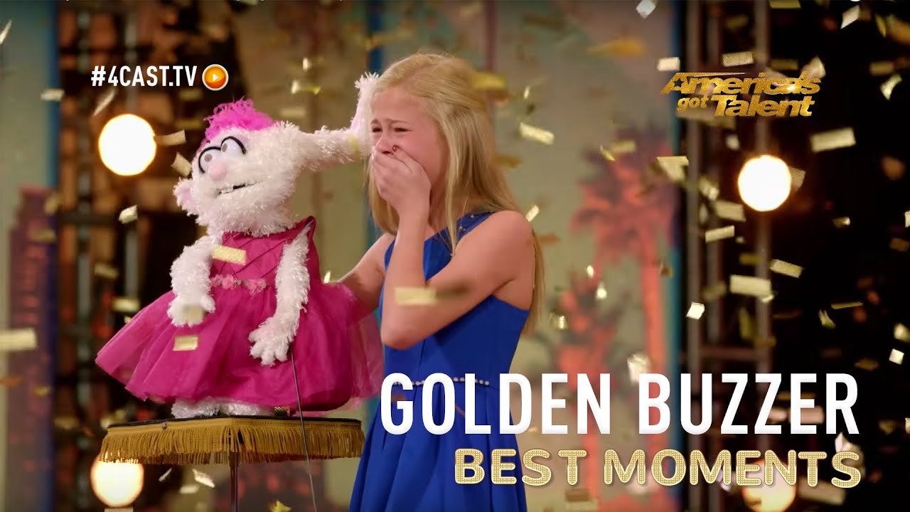 Wow! Darci Lynne, 12YearOld Singing Ventriloquist Gets Golden Buzzer