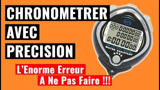 CHRONOMETRER AVEC PRECISION - [RELAI-VITESSE] ⏱️