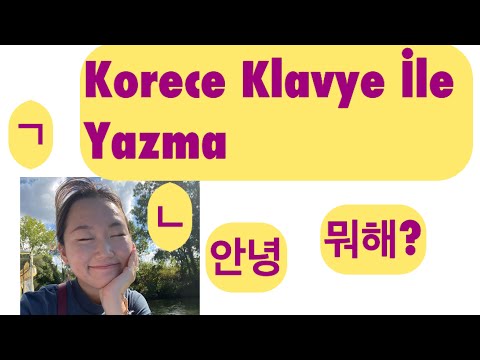 Video: Korece klavye nasıl çalışır?