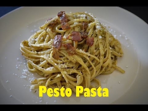 Pesto Pasta with bacon