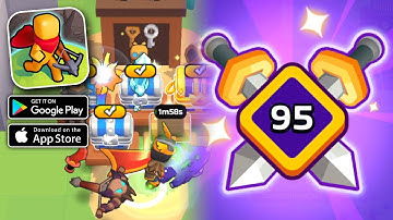 XP Hero - Level 95,96,97 - Gameplay Walkthrough 44 (Android, iOS)