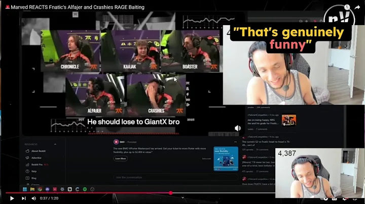 FNS react to FNATIC's Alfajer and Crashies RAGE Baiting