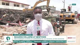 Newtown Building Collapse Nadmo Confirms All Trapped Victims Recovered