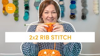 2x2 Rib stitch Knit