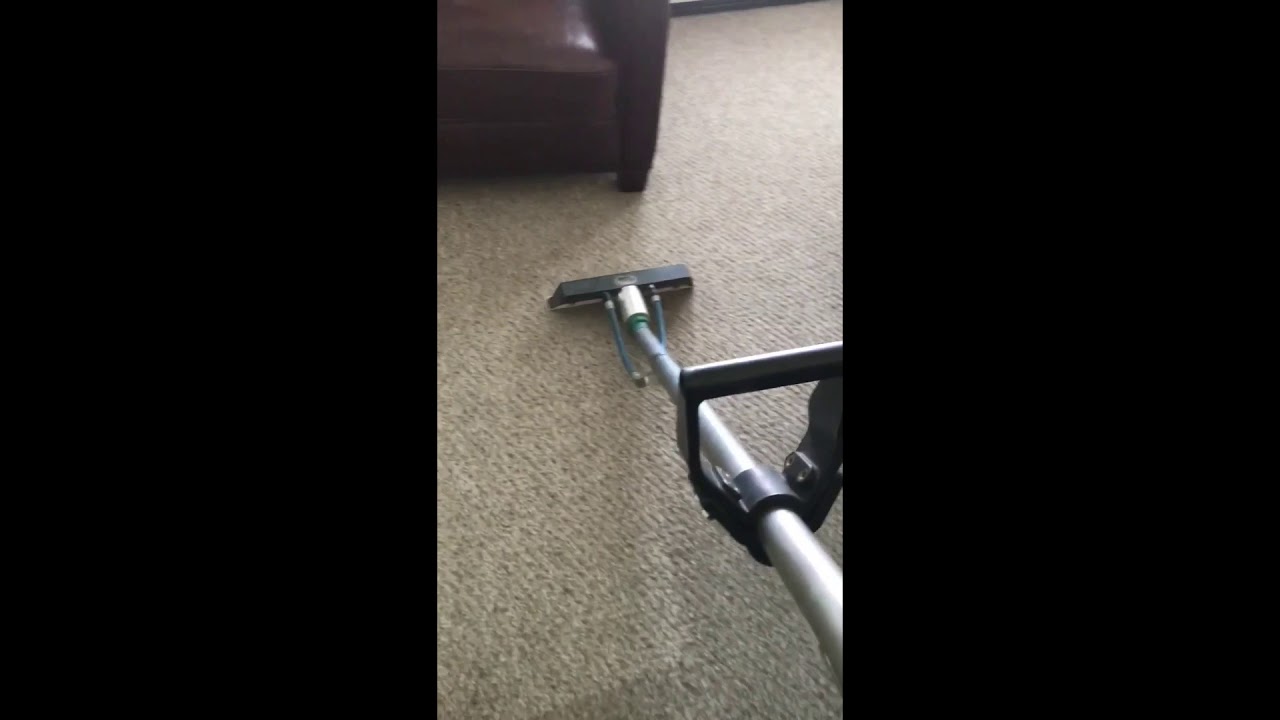 Difficult to clean Berber Carpet. Citrus based pre spray with hot water extraction