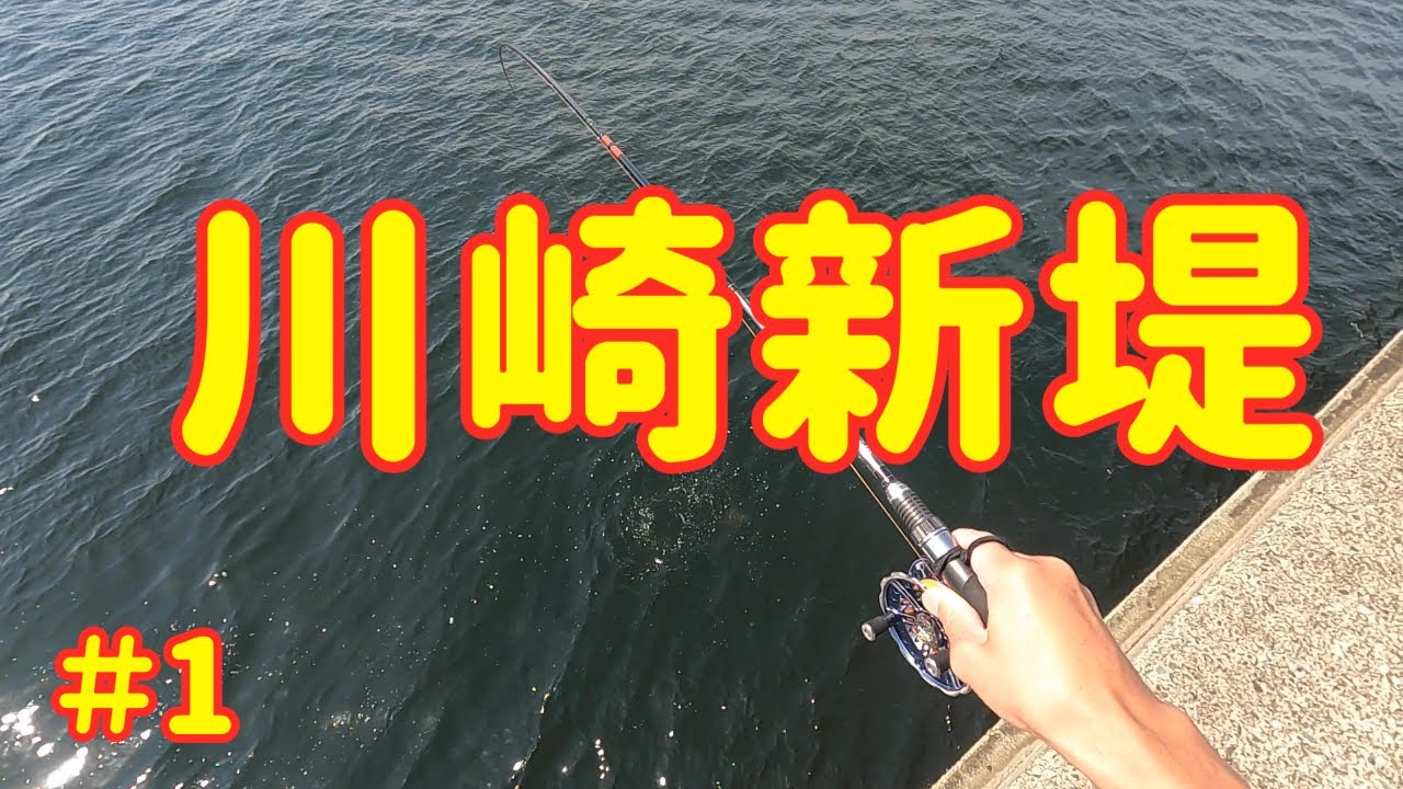 2022.05.30 “#ヘチさぐり銀治郎”片手に【#川崎新堤】で黒鯛。 - YouTube