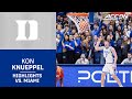 Duke's Kon Knueppel Scores A Career-High 25 Points Against Miami