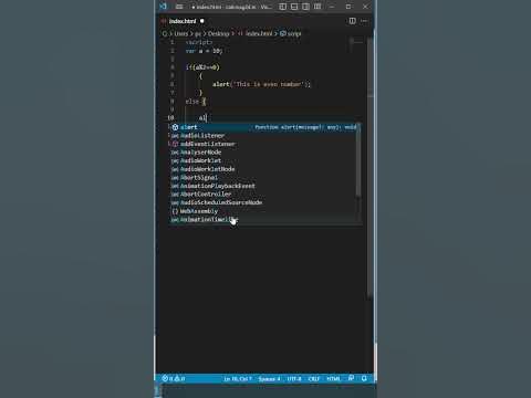 JavaScript Odd Or Even Program | Even Odd Program In JavaScript # ...