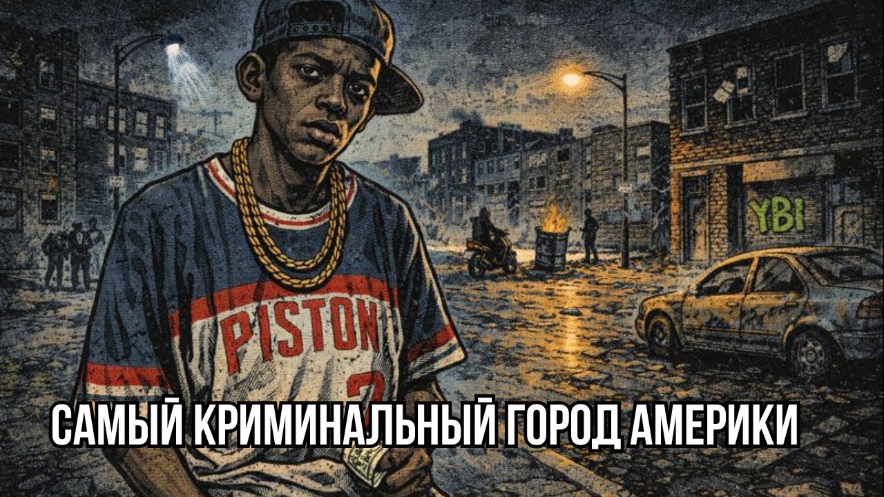 Почему Ты Бы Не Пережил И Дня В Криминальных Районах ДЕЙТРОЙТА В 1980-х