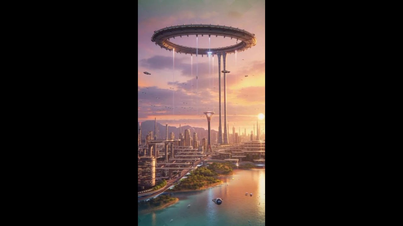 How AI sees our future world 🌎✨🪐🔭 