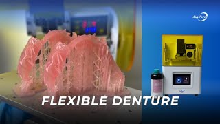 RayForm Flexible Denture Base Resin 3D Printing | Satisfying Print Flow