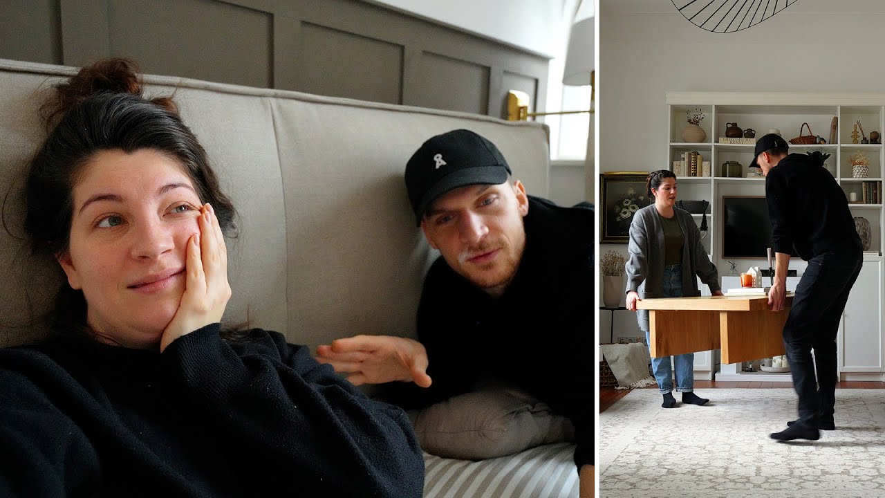 Chaos im Alltag nach 1 Woche krank | Starten wir ein neues Wohnzimmer Makeover ? | Vlog 03/24