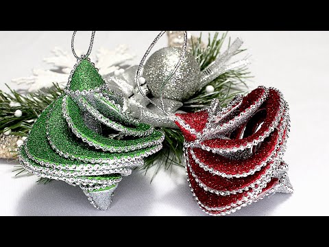 Video: How To Make A Christmas Tree From Christmas Balls