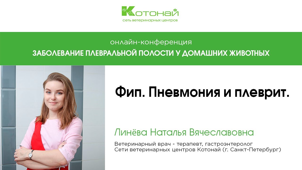 Фип. Пневмония и плеврит | Линева Наталья Вячеславовна - YouTube