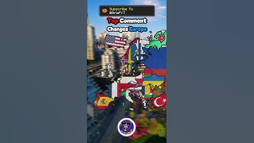 Top Comment Changes Europe #mapping #map #geography #europe