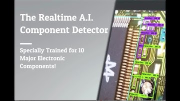 Realtime A.I. Component Detector w/ TensorFlow Object Detection API