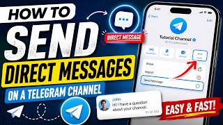 How to Send Direct Messages on a Telegram Channel