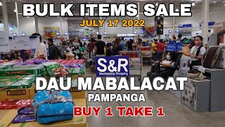 #S&R #Dau Mabalacat , Pampanga  | Stock up on Food Pantry @nd Bulk items Sale | #Len TV Vlog