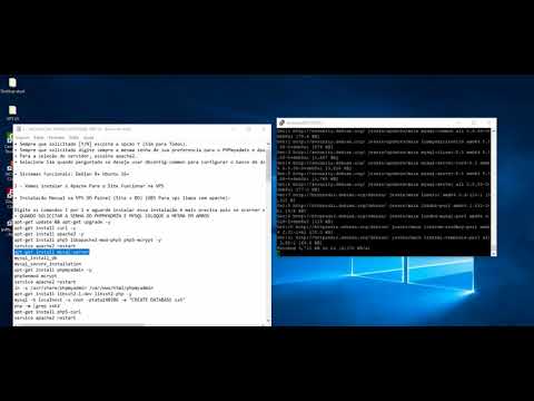 Instalação completa painel ssh v5 - YouTube