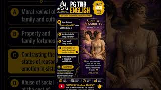 Sense and Sensibility Theme Explained | Jane Austen MCQ | PG TRB English #shorts