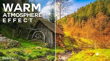 Vibrant Warm Atmosphere Effect - Photoshop Tutorial [Photoshopdesire.com]
